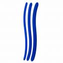 SET OF 3 BLUE SILICONE URETHRAL PROBES