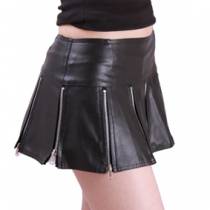 MINI JUPE EN SIMILI CUIR