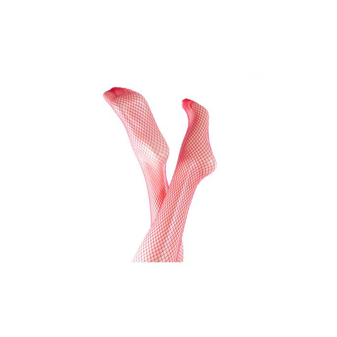 RESILIENT STOCKINGS DIM UP 4 BANDS RED