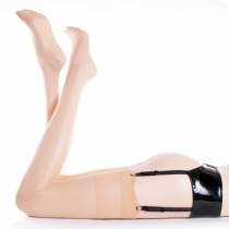 NUDE VOILE STOCKINGS FOR P.J