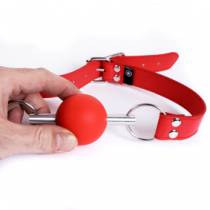 BAILLON BOULE ROUGE - ROTES LEDER