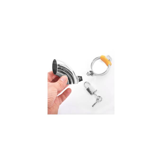 OPEN METAL CHASTITY CAGE