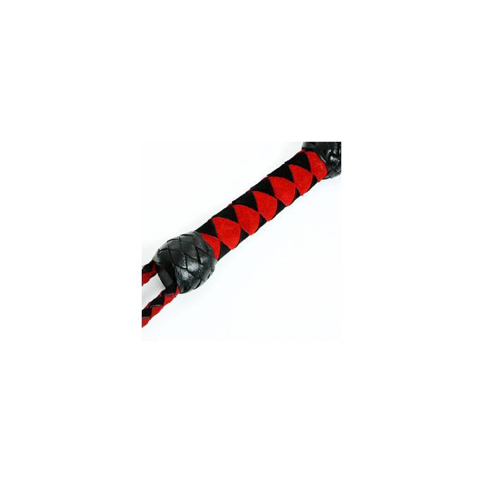 KLEINER CAT O NINE SUEDE SCHWARZ/ROT