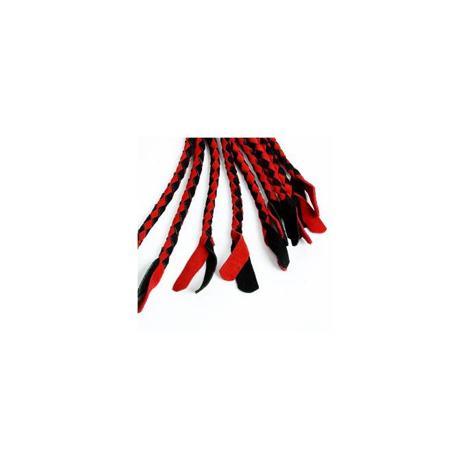 KLEINER CAT O NINE SUEDE SCHWARZ/ROT