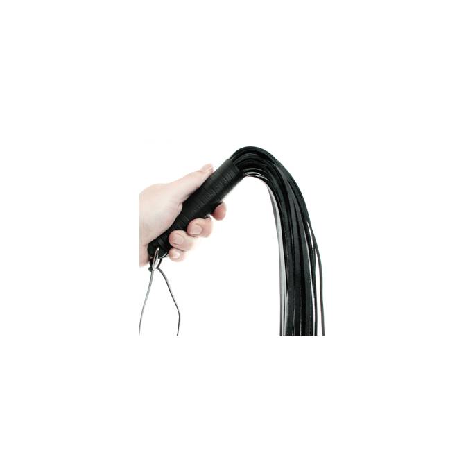 MARTINET NOIR CUIR DUR 50CM