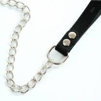 METALL-LEINE MIT SILIKON-GRIFF