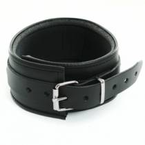 COLLIER CUIR + ANNEAU FEMME