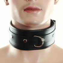 COLLAR DE CUERO + ANILLO DE HOMBRE