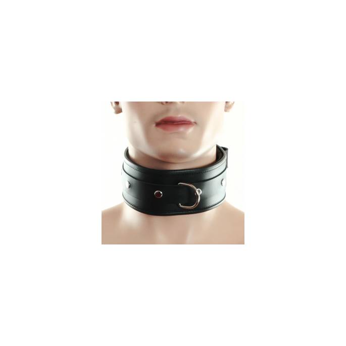 LEDERHALSBAND + RING MANN