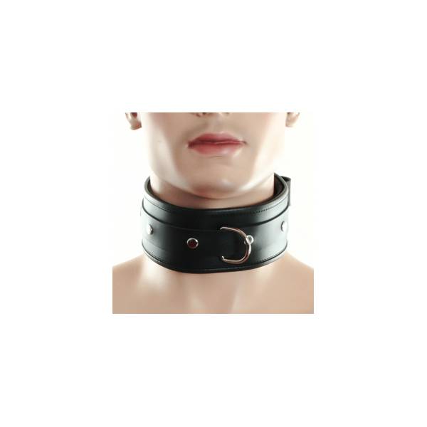 LEDERHALSBAND + RING MANN