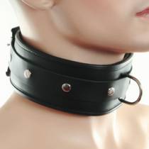 COLLAR DE CUERO + ANILLO DE HOMBRE