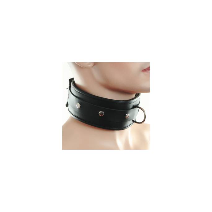 COLLAR DE CUERO + ANILLO DE HOMBRE