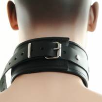 LEDERHALSBAND + RING MANN