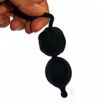 BOLAS DE GEISHA DE TERCIOPELO NEGRO