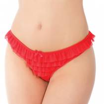 CULOTTE FROUFROU ROUGE