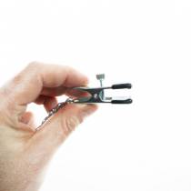 LEASH + ADJUSTABLE BREAST CLAMPS