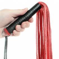 MARTINET ROUGE 24 LANIÈRES CUIR DOUX 60CM