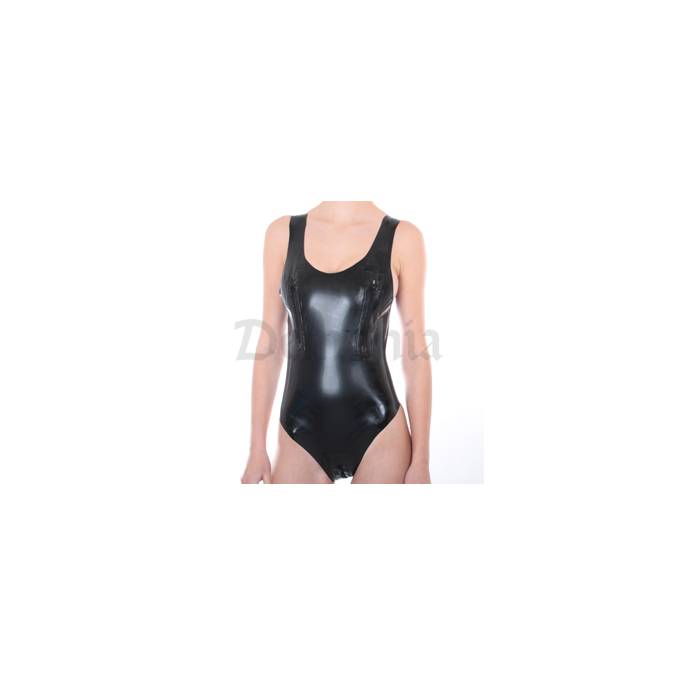 LATEX-BODY SCHWARZ 3 REISSVERSCHLÜSSE