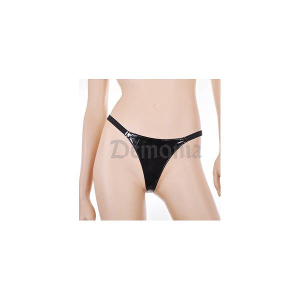 STRING FRAU VINYL SCHWARZ