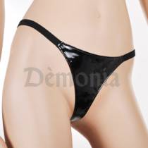 STRING FRAU VINYL SCHWARZ