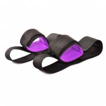 POLSINI IN VELCRO AI POLSI E ALLE COSCE