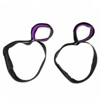 MENOTTES POIGNETS + CUISSES VELCRO