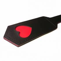 PADDLE HERZ SCHWARZ UND ROT