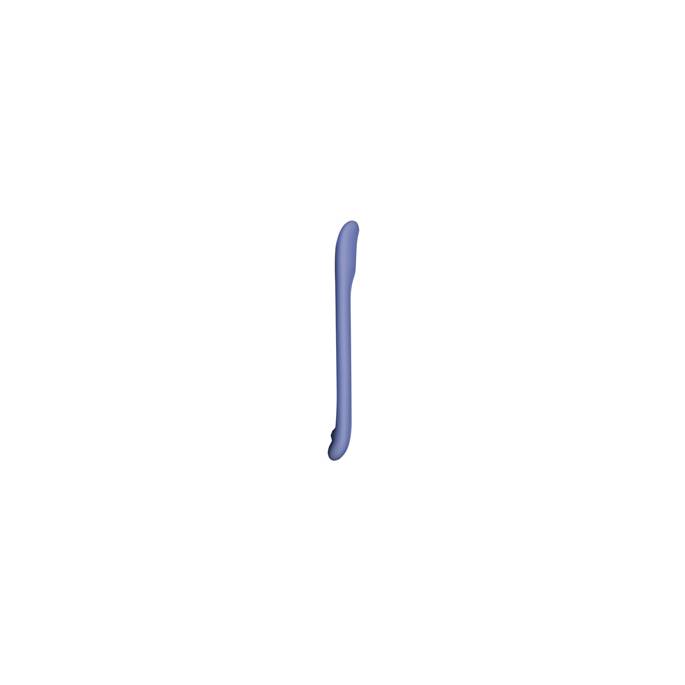 VIBROMASSEUR FIN SILICONE BLEU