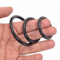 SET 3 COCKRINGS SILICONE NOIR