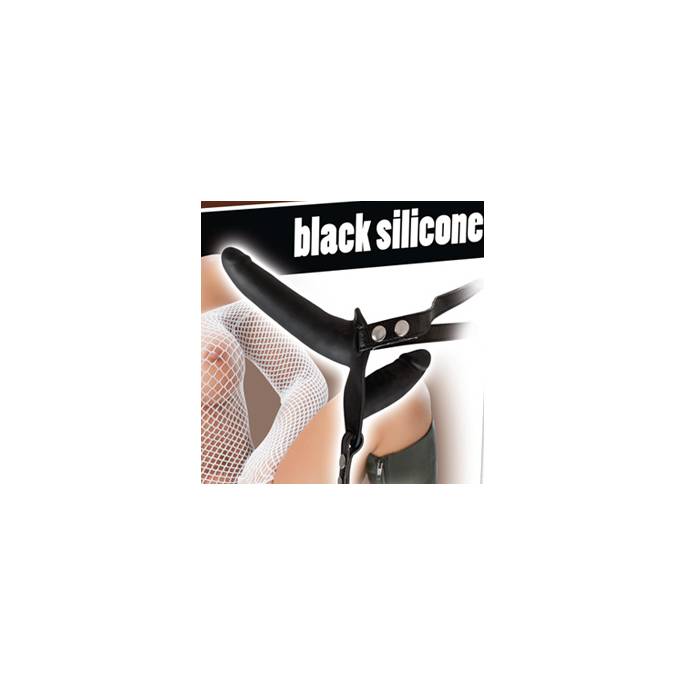 DOUBLE STRAP-ON STRING DILDOS SILICONE