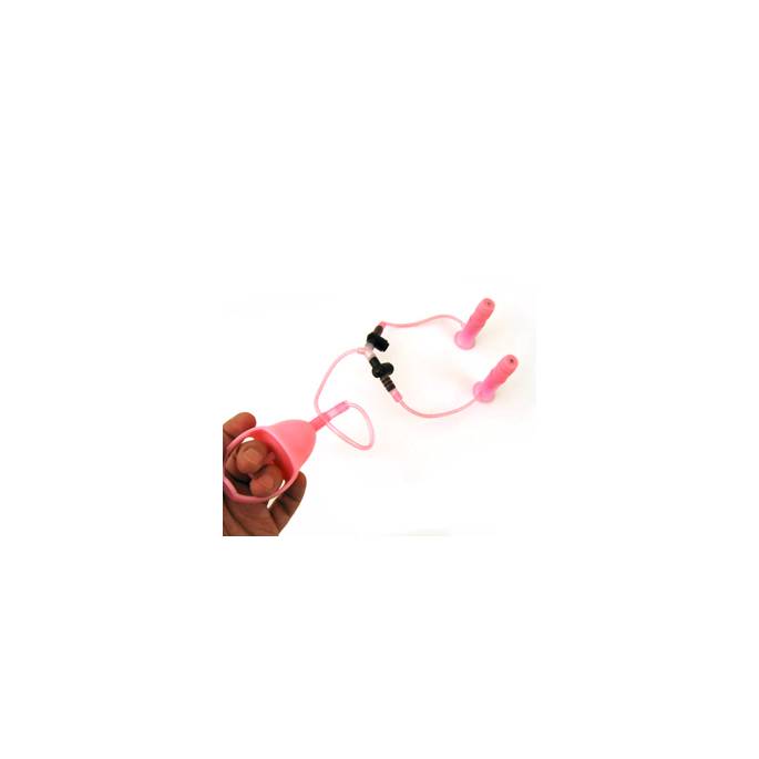 DOUBLE PINK VIBRATING VACUUM CLEANER
