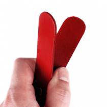 MINI PADDLE DOUBLE ROUGE + MOUSQUETON
