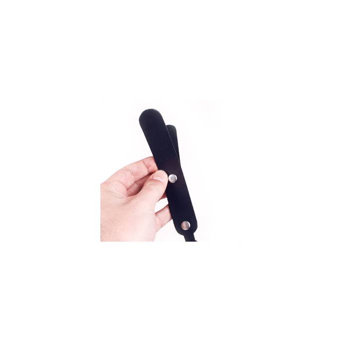 MINI PADDLE DOUBLE NOIR + MOUSQUETON