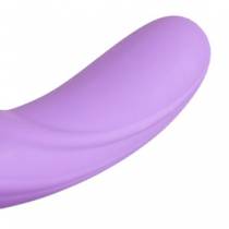 CONSOLADOR CINTURÓN HUECO VIBRADOR MORADO