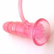 DOUBLE PINK VIBRATING VACUUM CLEANER