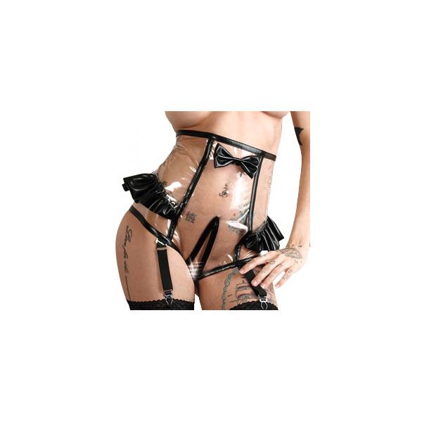 HOHE OFFENE PLASTIKHOSE + PJ