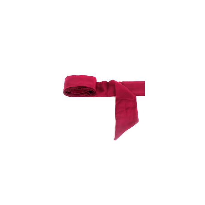 Corbata de seda roja 2m60