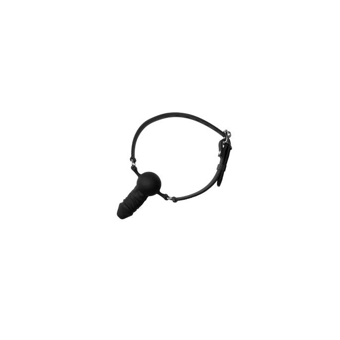 BALL GAG + SILICONE COCK