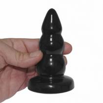 BUTTPLUG MODEL 6 NEGRO PEQUEÑO