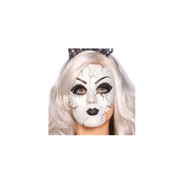 BROKEN PORCELAIN DOLL MASK