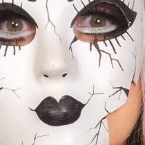 BROKEN PORCELAIN DOLL MASK