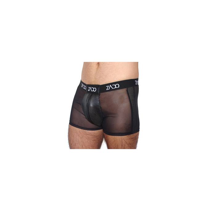 SAIL AND LEATHER BOXER SHORTS