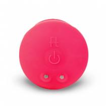 G RECHARGEABLE VIBRATING PLUG PINK L