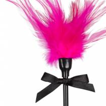 SMALL PINK FEATHER 22CM
