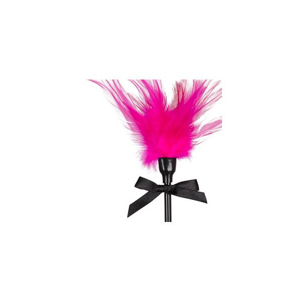 SMALL PINK FEATHER 22CM