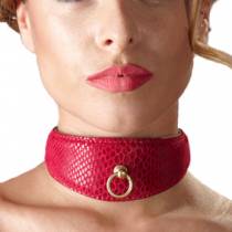 COLLAR SERPIENTE ROJA