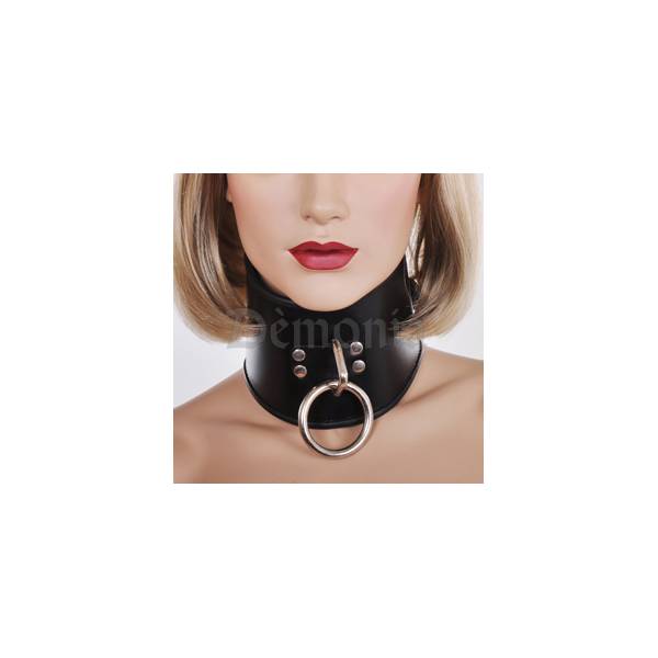 NECKLACE LEATHER MINERVE + RING