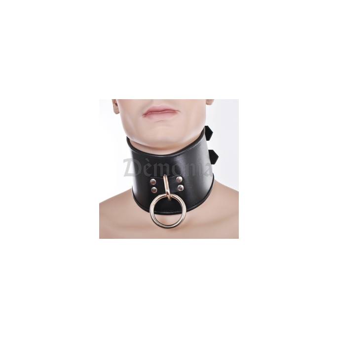 NECKLACE LEATHER MINERVE + RING