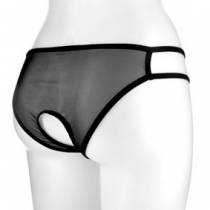 SUSPENSORIO MUJER OPHELIA VOILE NEGRO