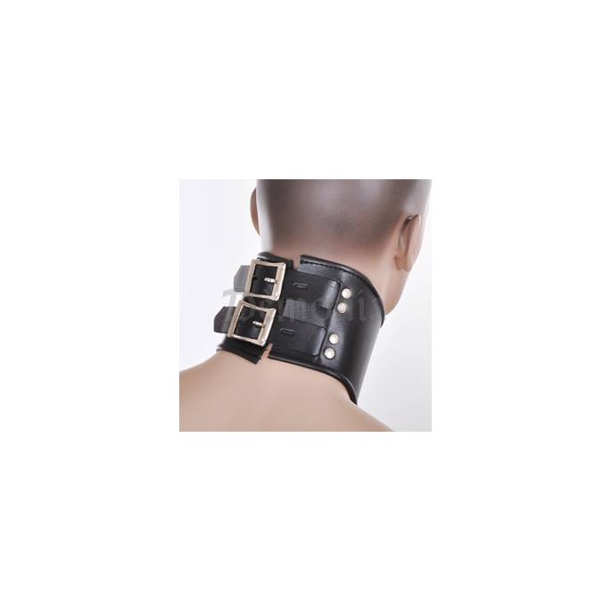 LEDERHALSBAND AUS MINERVA + RING